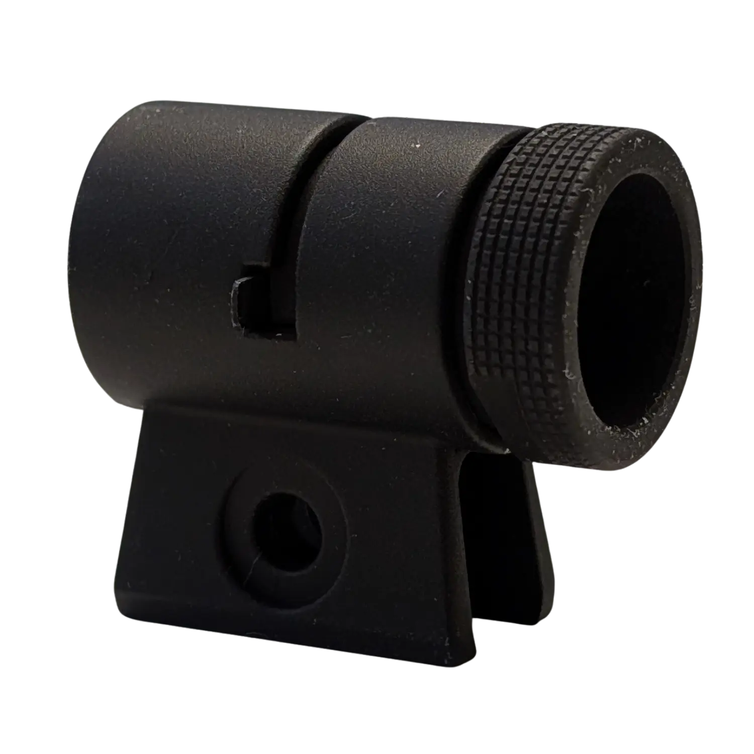 Schwarzes Korn mit geriffeltem Ring und Befestigungsfuß für Diana LG34 Premium Luftgewehr