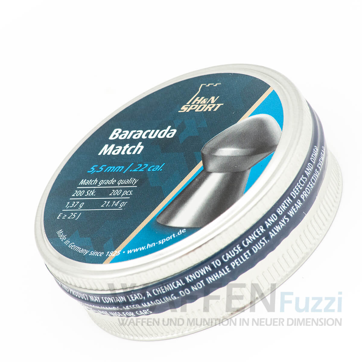H&N Baracuda Match 200Stk. Diabolo Kaliber 5,51mm