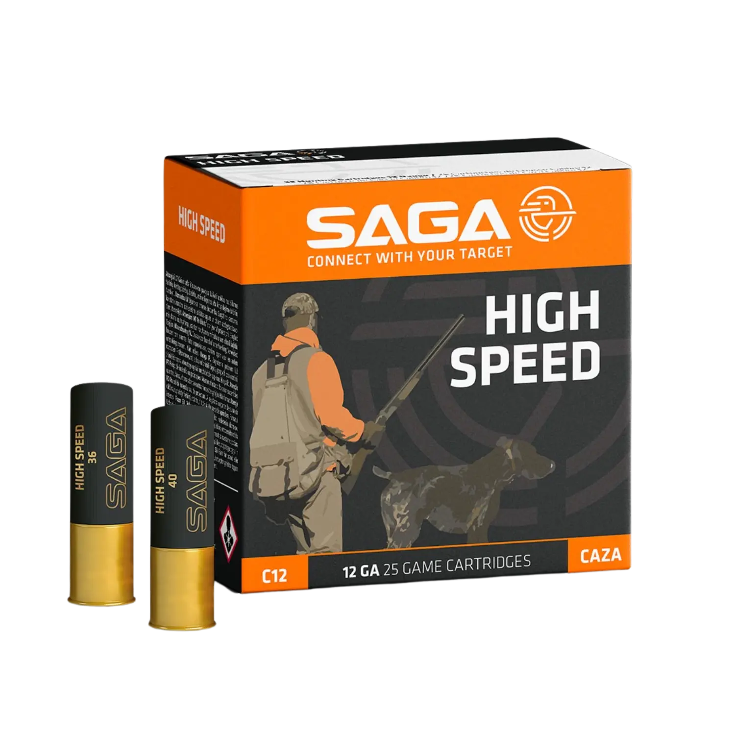 Saga High Speed 12/70 36g 25 Schuss