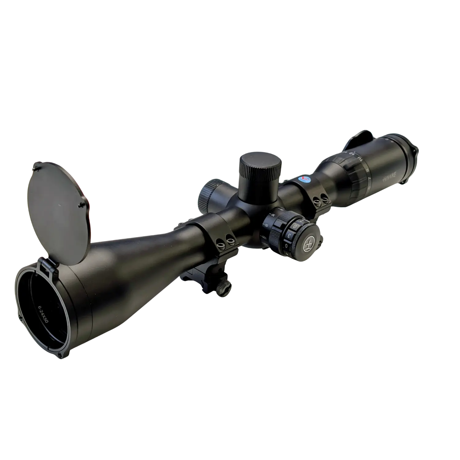 Hawke Airmax 30 FFP 6-24x50 SF AMX Weitwinkelsehfeld #Second Hand inkl. 22mm Montage