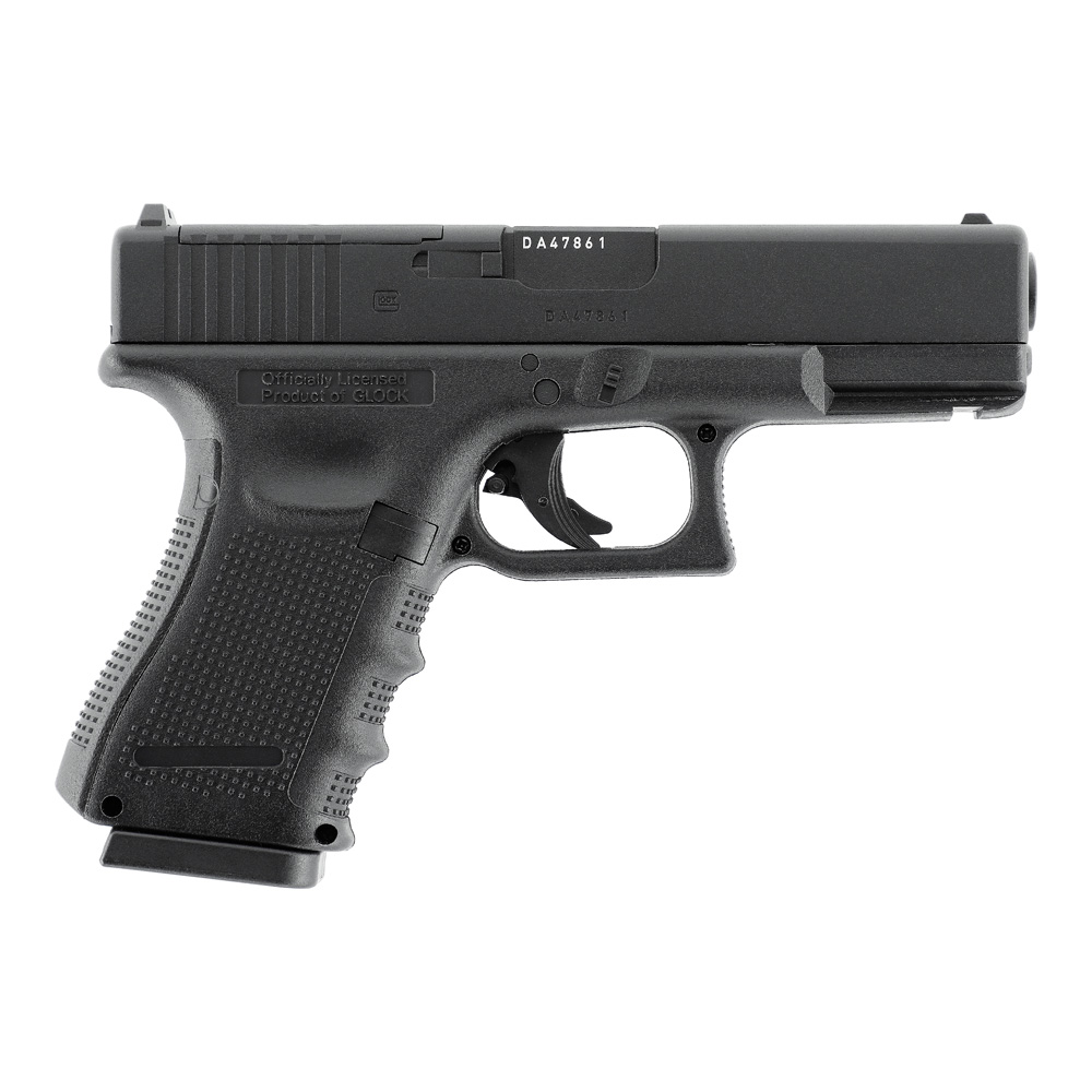 Glock 19 Gen4 MOS BLK CO2 Pistole Kaliber 4,5mm BB 