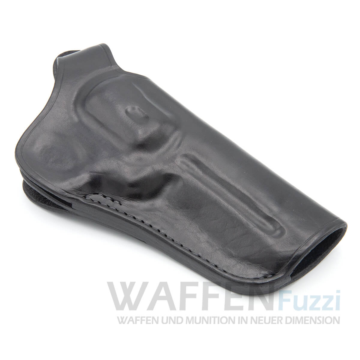 IMG_2037-Kopie Steel Cop Lederholster für 4" Revolver schwarz für den Gürtel
