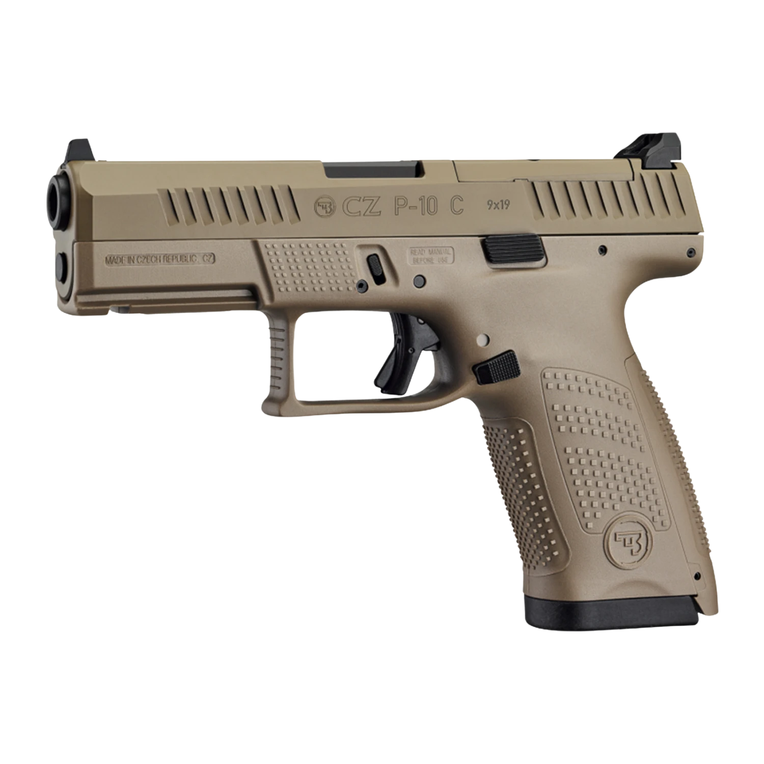 CZ P-10 C OR Pistole Kaliber 9mm Luger FDE-Ceracote