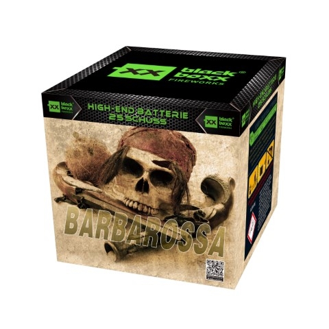 Barbarossa 25 Schuss High End Batterie Barbarossa 25 Schuss High End Batterie