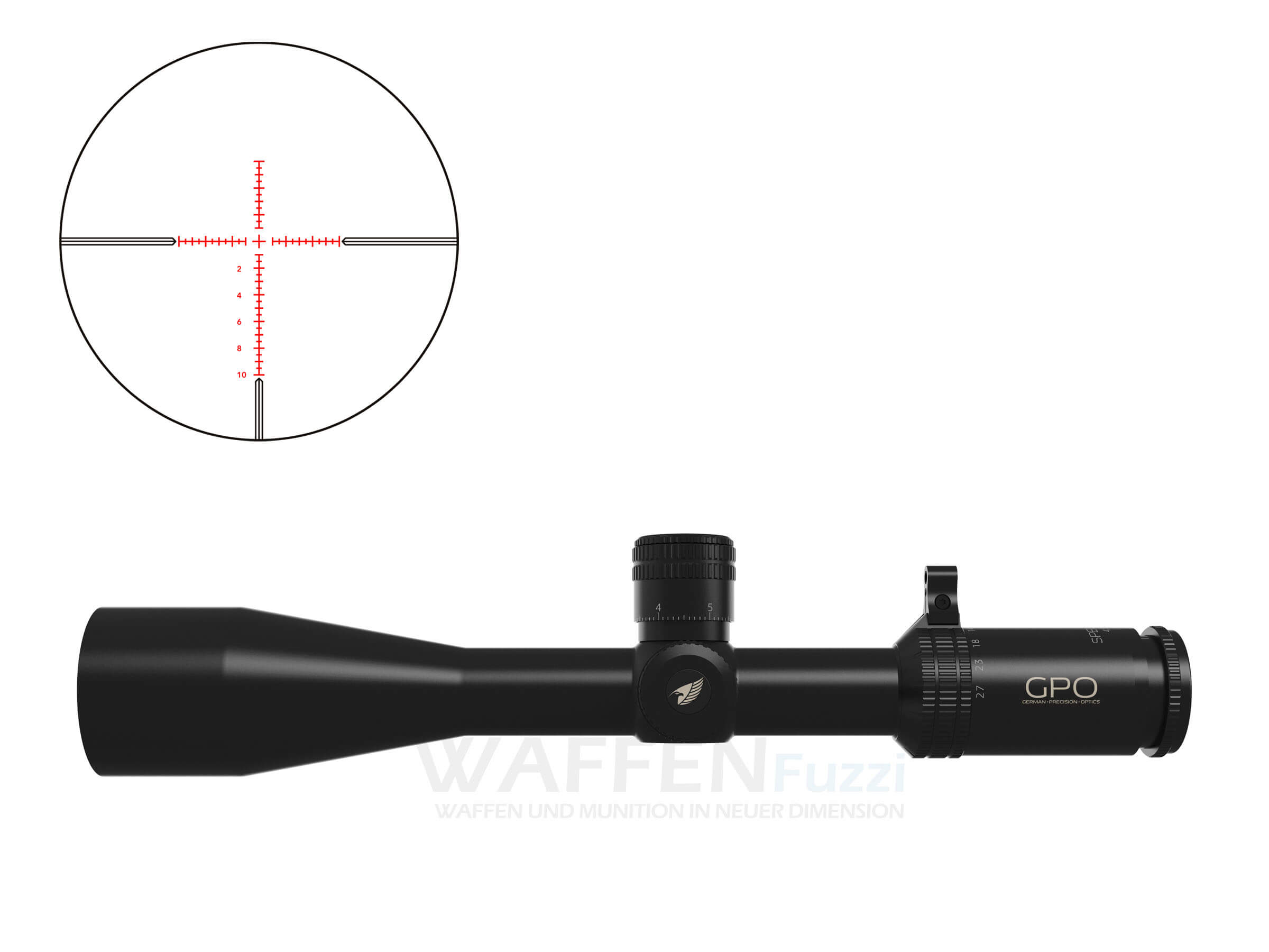 Spectra 6x 4,5-27x50i LR Pro mit Absehen