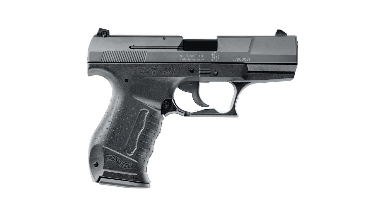 Walther P99 mit Stahlverschluss Kaliber 9mm PAK