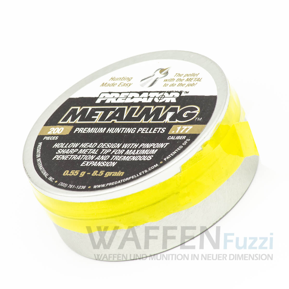 IMG_1455-Kopie Predator Metalmag JSB Premium Hunting Pellets 200 Schuss