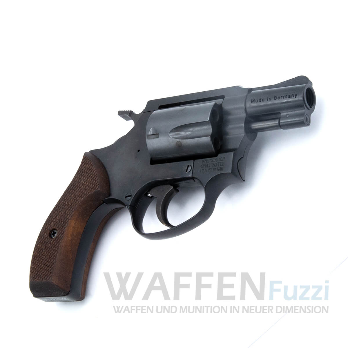 IMG_7381-Kopie 5 Schüssiger Schreckschussrevolver HW37 vernickelt 9mm R.Knall