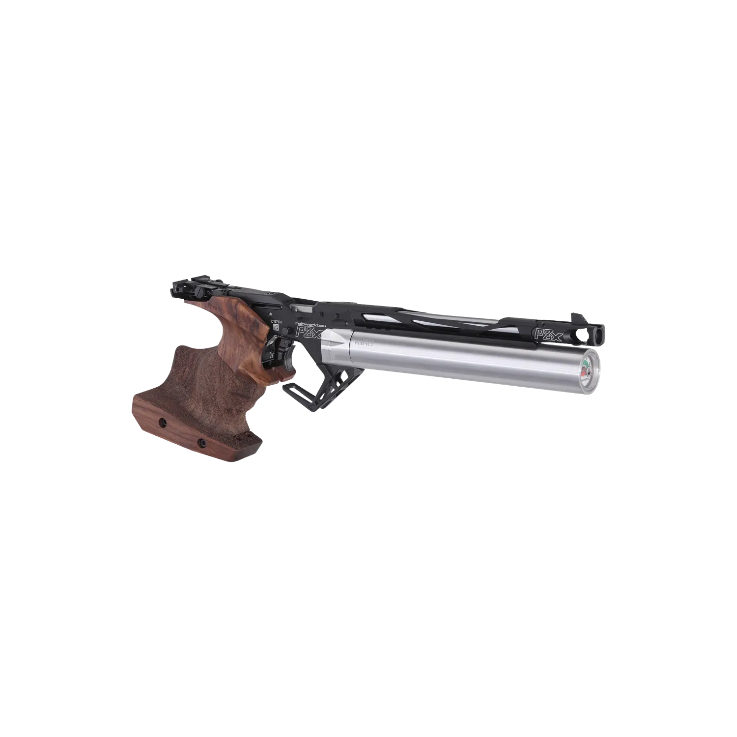 Feinwerkbau P8X Silber I Nussbaum Kaliber 4,5mm