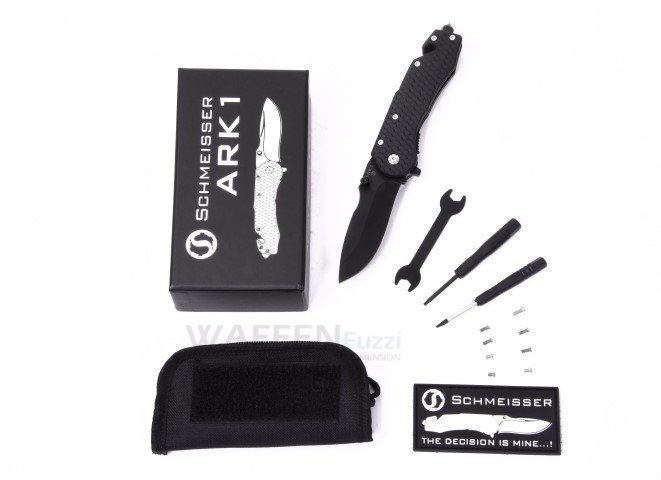 Messer-ARK1 Einhandmesser Schmeisser ARK1 Rettungsmesser im Set