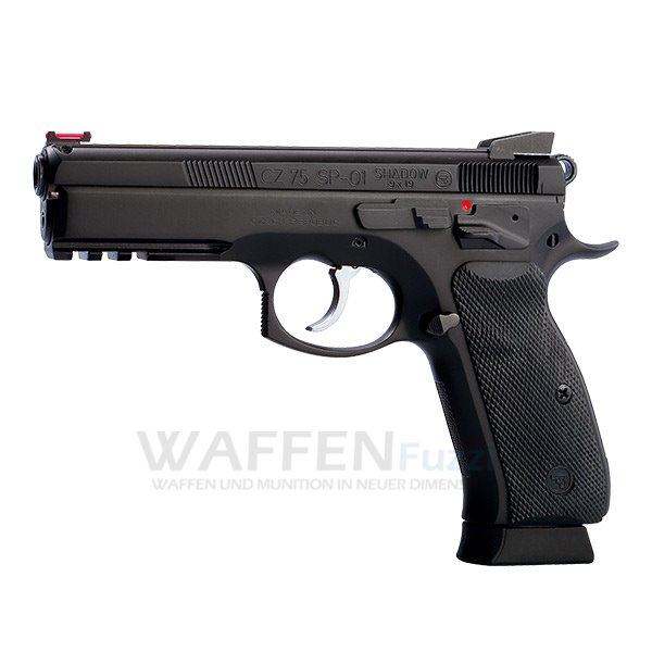 CZ 75 SP-01 Shadow Pistole Kaliber 9mm Luger 18 Schuss - IPSC Sportwaffen von CZ 