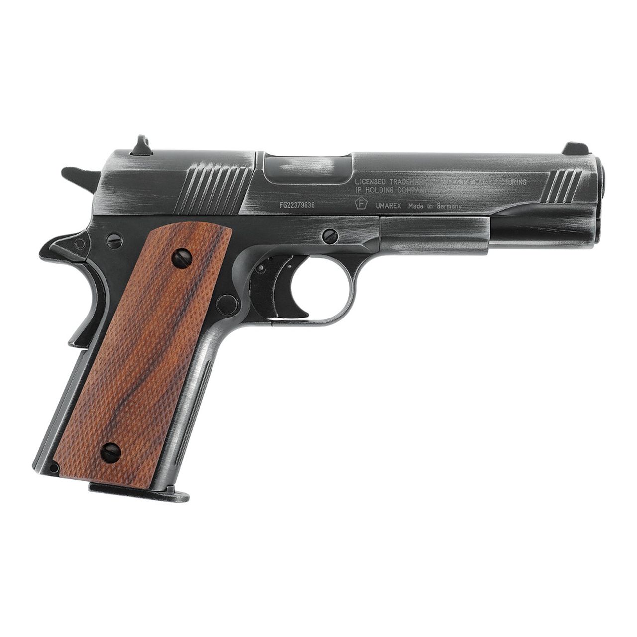 Colt Government 1911 A1 Antik-Look CO2 Pistole 4,5 mm Diabolo 