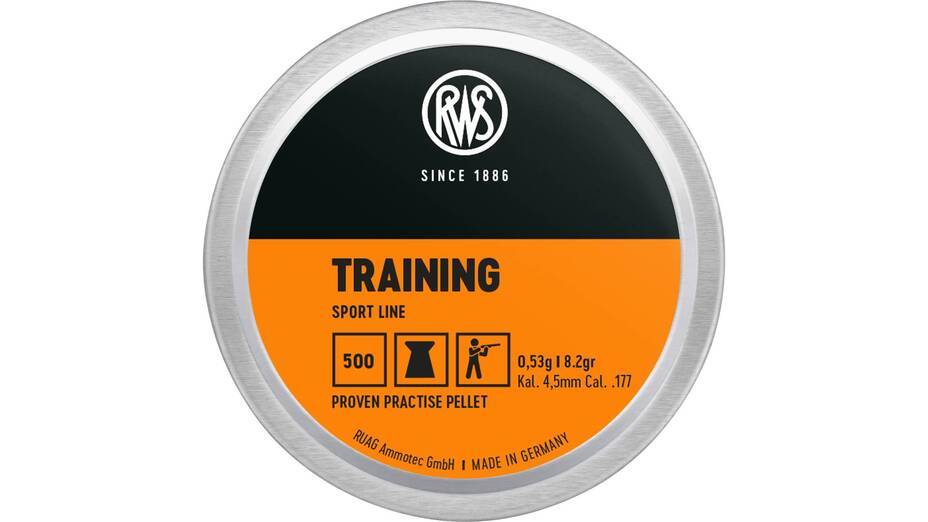 RWS Training Diabolos 500 Stk. Kaliber 4,5mm RWS Training Diabolos 500 Stk. Kaliber 4,5mm