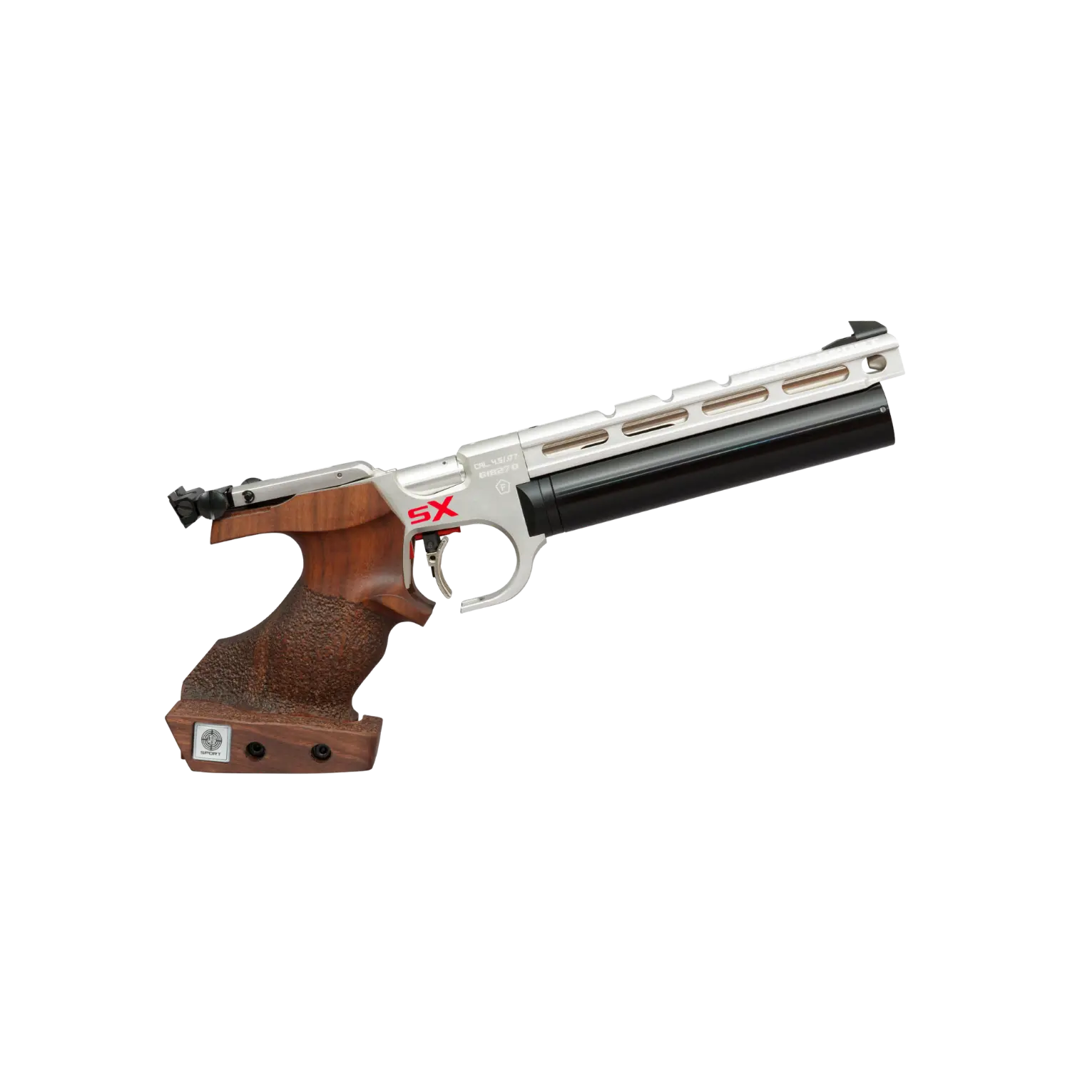 Steyr EVO 10 E SX COMPACT Silber Matchpistole 4,5mm