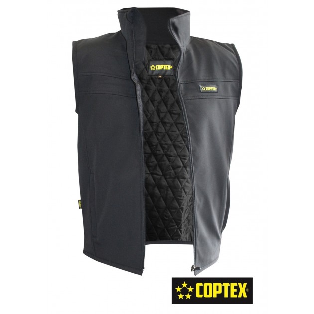 Weste-Security Coptex Security Softshellweste Wasserdicht und Atmungsaktiv