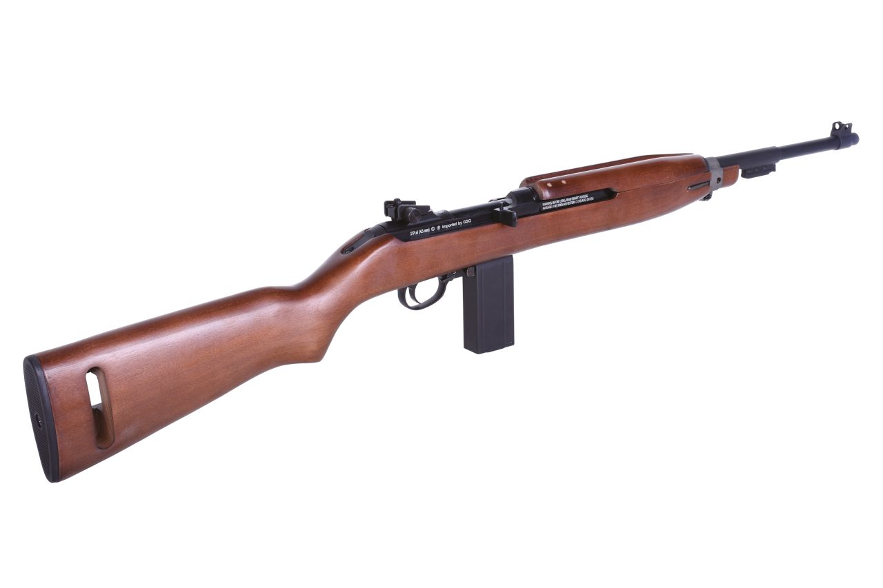 Springfield-M1-4-5mm-BlowBack M1 Carbine Springfield CO2 Gewehr Blow Back Kaliber 4,5mm Stahl BB