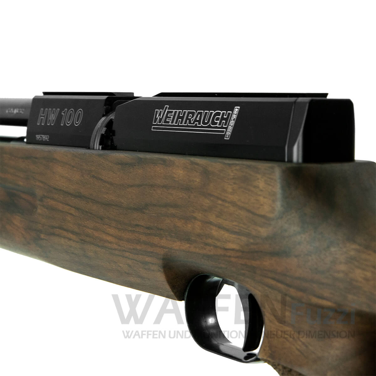 PP2_0049-copy HW100 T Lange Ausführung inkl. Schalldämpfer Holz Lochschaft