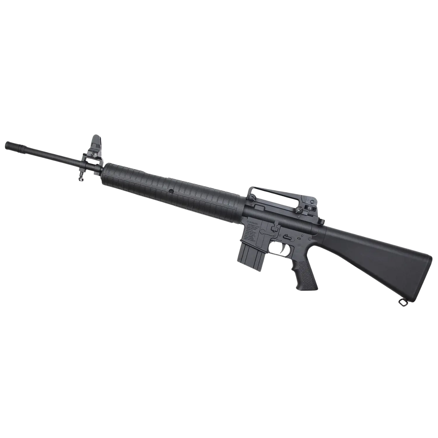 Schwarzes Luftgewehr Ekol M450 mit Knicklauf, 4,5 mm Diabolo, mit Visier und Magazin