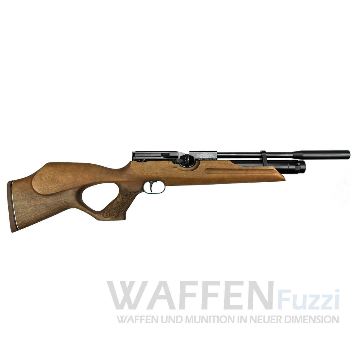 PP2_0058-copyj8AZFQU91KV1B HW 100 TK Pressluftgewehr von Weihrauch in kurzer Ausführung