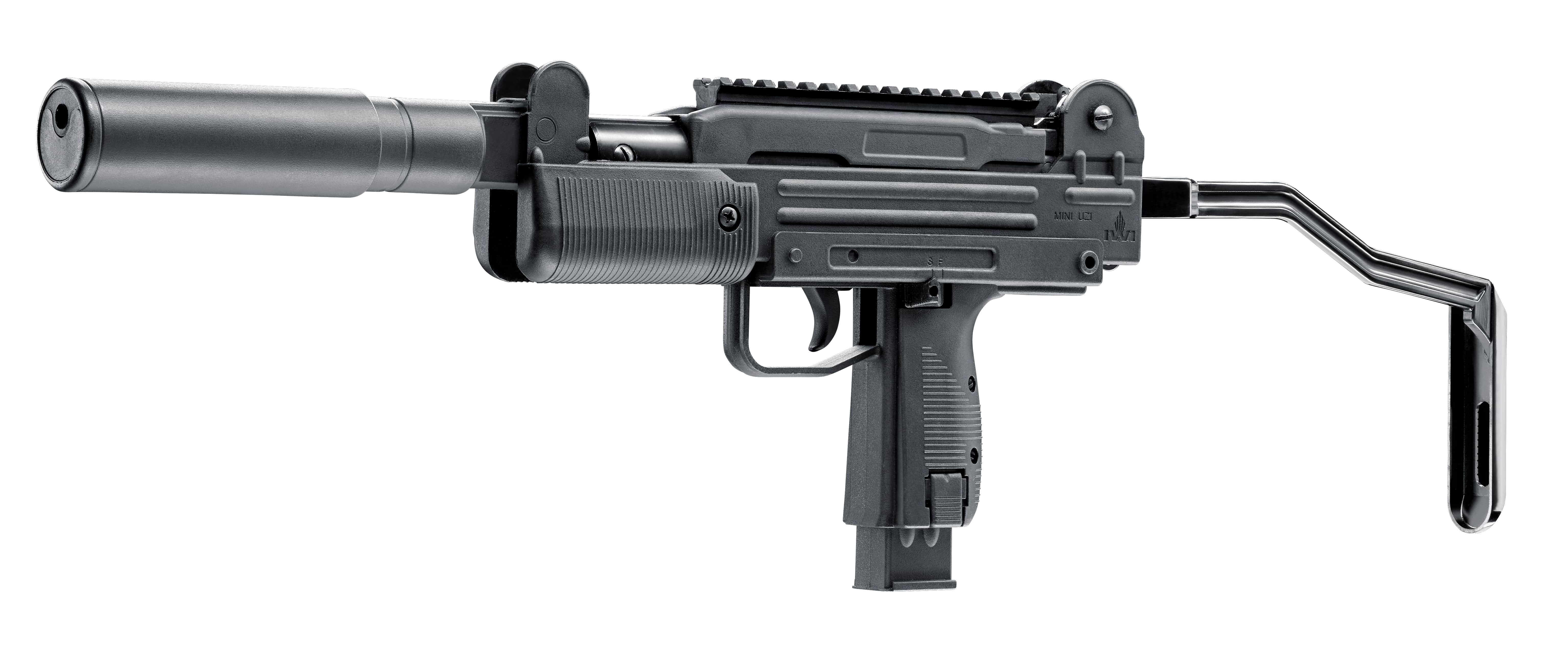 2-4373_MiniUzi_persp-min IWI Mini Uzi Knicklauf Pistole im Kaliber 4,5mm Diabolo