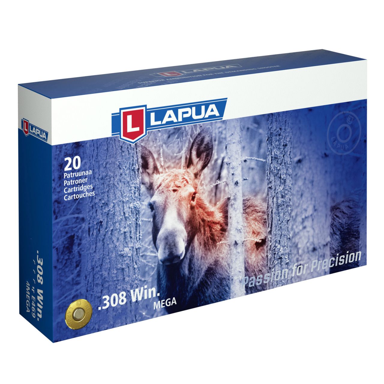 Lapua 308Win MEGA 12g 20 Schuss Lapua 308Win MEGA 12g 20 Schuss