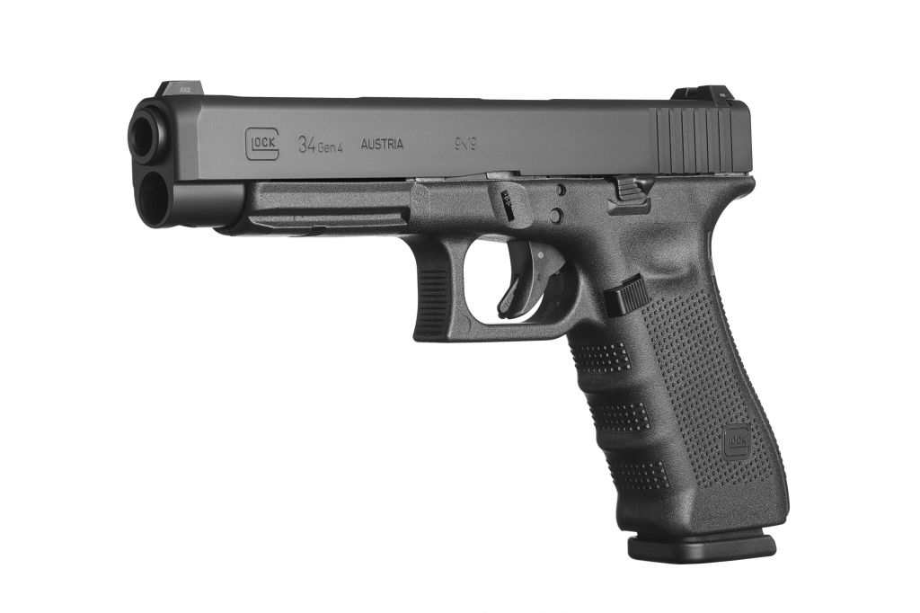 G34-Gen4-45Degree Glock 34 Gen4 Kaliber 9mm Luger Selbstladepistole