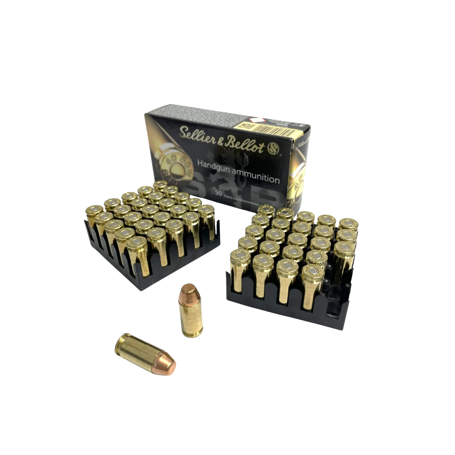 S&B .40 S&W Vollmantel 50 Schuss 180gr