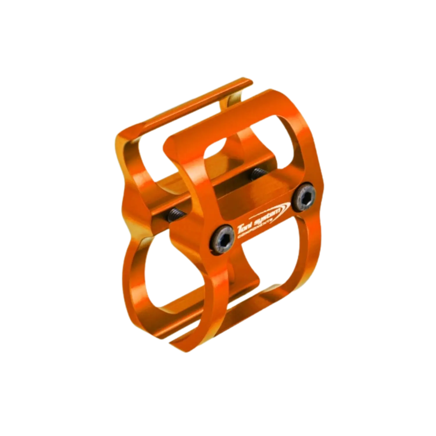 Toni System Barrel Clamp für Kaliber 12 Selbstladeflinten Orange Orangefarbener Toni System Barrel Clamp aus Metall mit zwei Schrauben zur Befestigung an Selbstladeflinten.