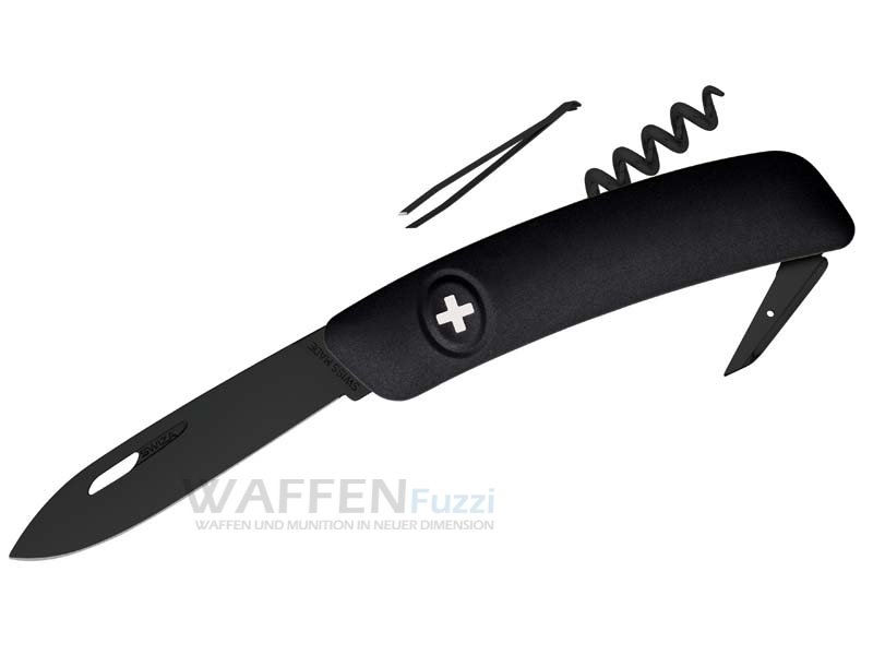 690112-SWIZA-schwarzes-Schweizer-Taschenmesser-D01-ALLBLACK SWIZA ALLBLACK Schweizer Taschenmesser zum günstigen Einführungspreis
