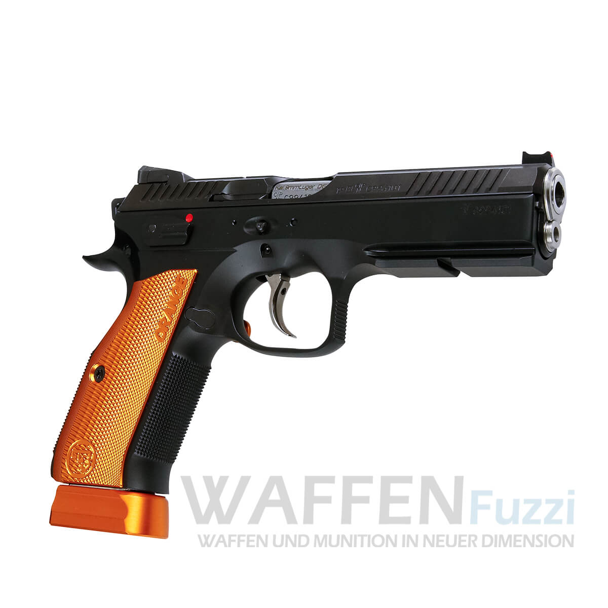 Präzise IPSC Pistole CZ Shadow 2 Orange Kaliber 9mm Luger