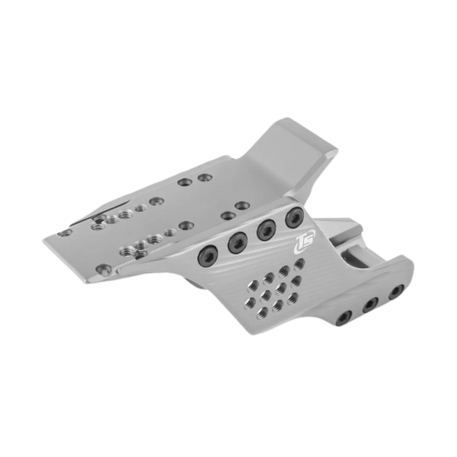 Toni System Multi Red Dot Montage für Beretta 92X Performance I Silber Silberne Toni System Multi Red Dot Montage aus Metall mit mehreren Schraubenlöchern und eingraviertem TS-Logo, passend für Beretta 92X Performance.