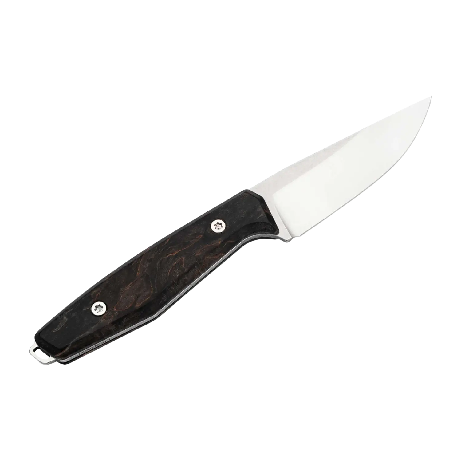 Böker AK1 Droppoint MagnaCut Maserbirke Black