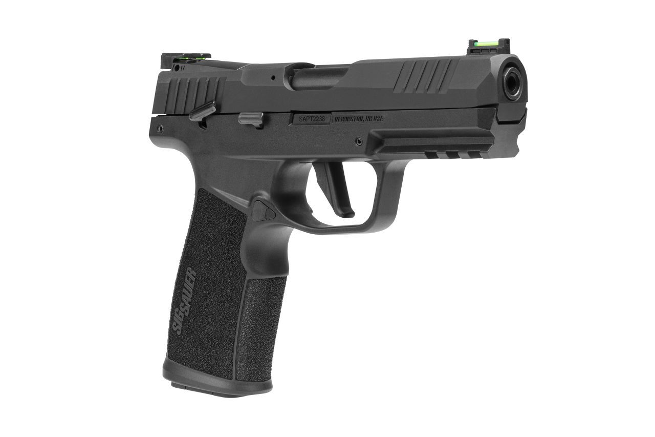 KK-Pistole-P322 Pistole Sig Sauer P322 Kaliber .22lr. Hohe Magazinkapazität von 20 Schuss.
