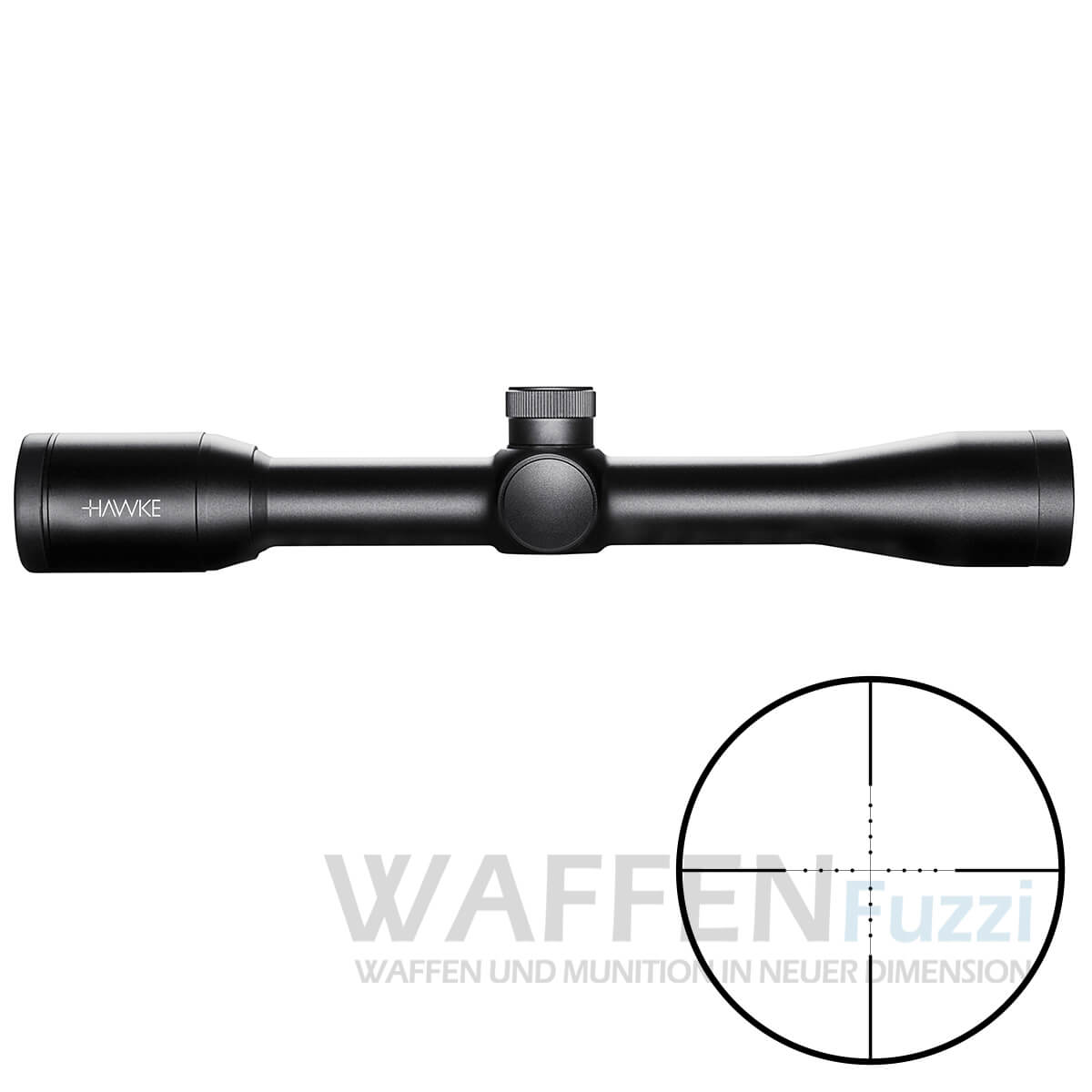 Hawke Vantage 4x32 Zielfernrohr für Luftgewehre MilDot-Absehen