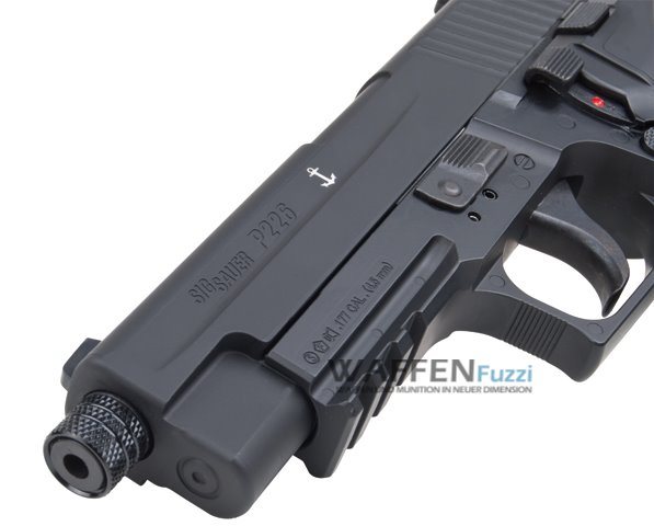 Sig_P226_BlowBack Sig Sauer P226 CO2 Pistole 4,5mm Diabolo BlowBack