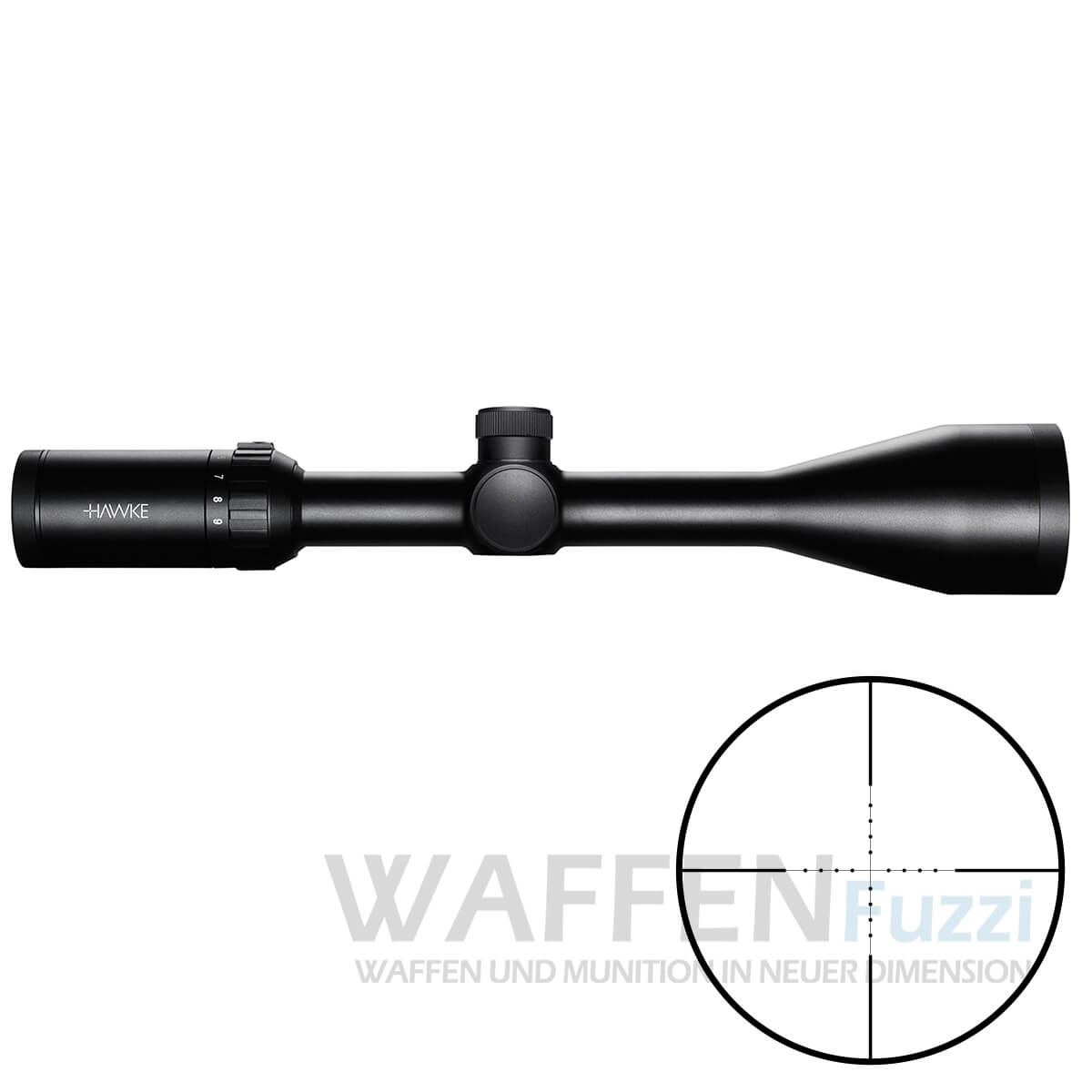 Hawke Vantage 3-9x50 MilDot Absehen Stoßfest und Stickstoffgefüllt