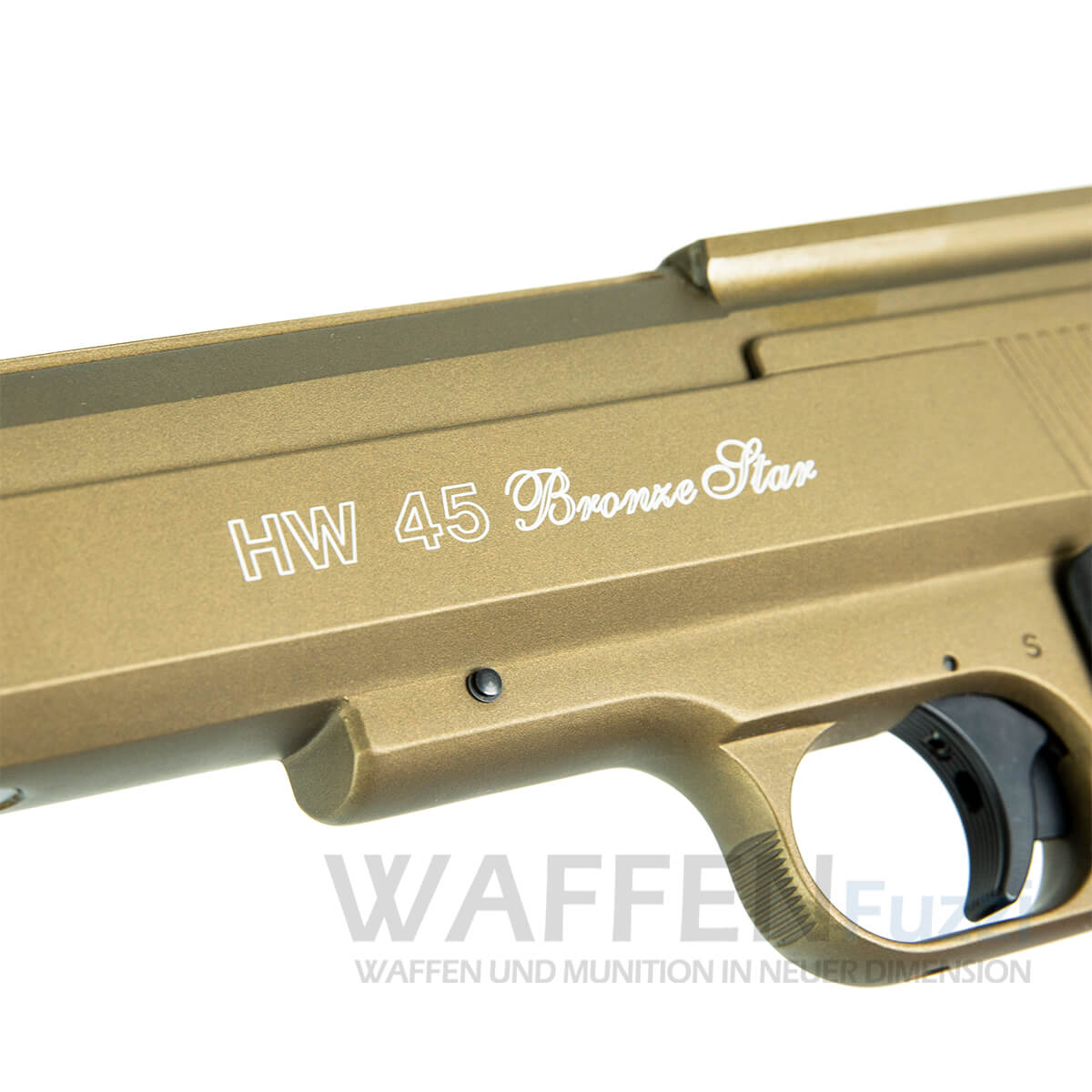 PP2_0715-Kopie Sehr starke Luftpistole HW45 Bronze Kaliber 4,5mm Diabolo