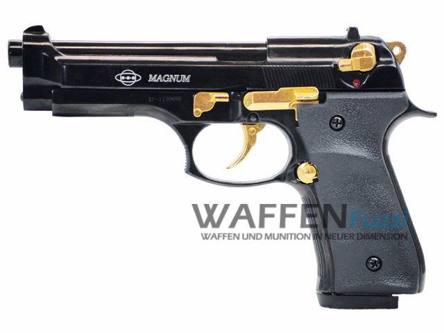 Ekol Magnum Schreckschusswaffe 9mm schwarz-gold