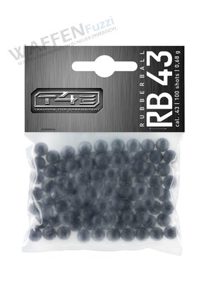T4E RB43 Gummikugeln 500 Schuss 0,68g