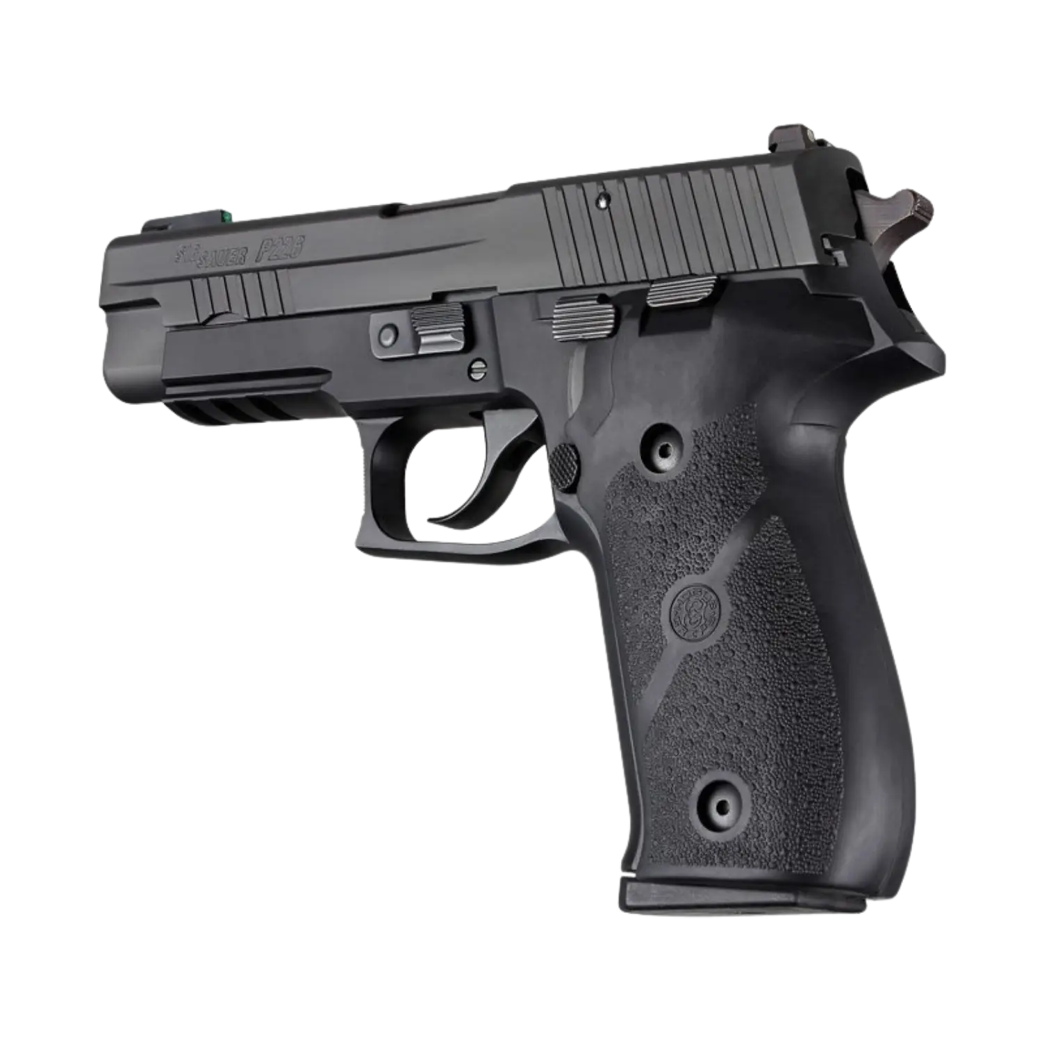 HOGUE Semi-Auto Pistol Griffschalen Slabs schwarz für SIG P226