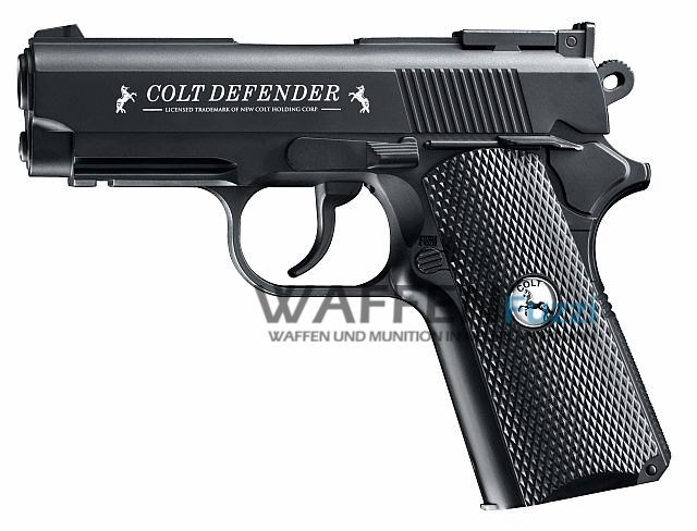 e76d26d720d23507c3a63210ecd6ed99 Colt Defender CO2 Pistole 4,5 mm BB, schwarz