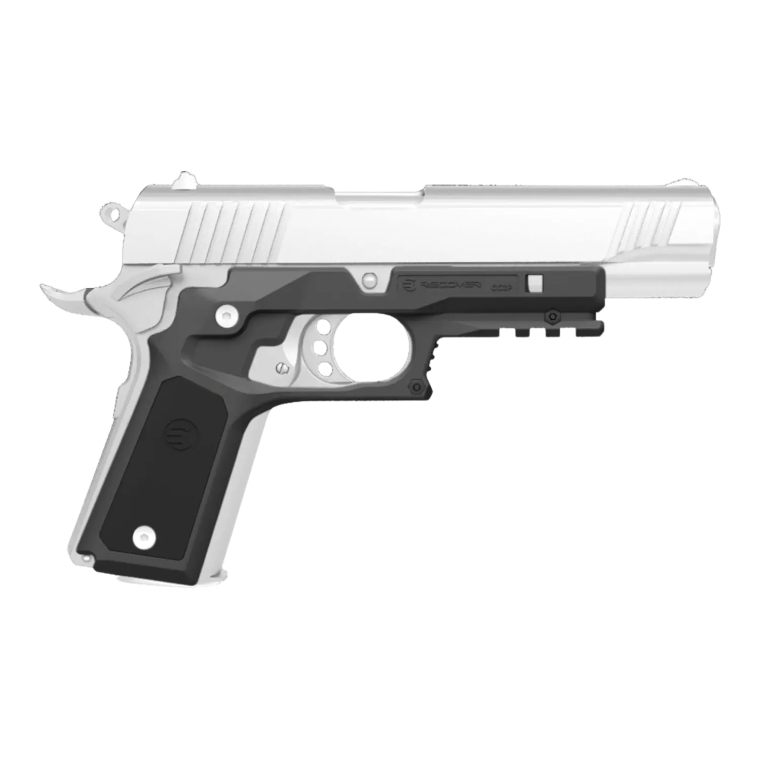 schwarze Griffschalen