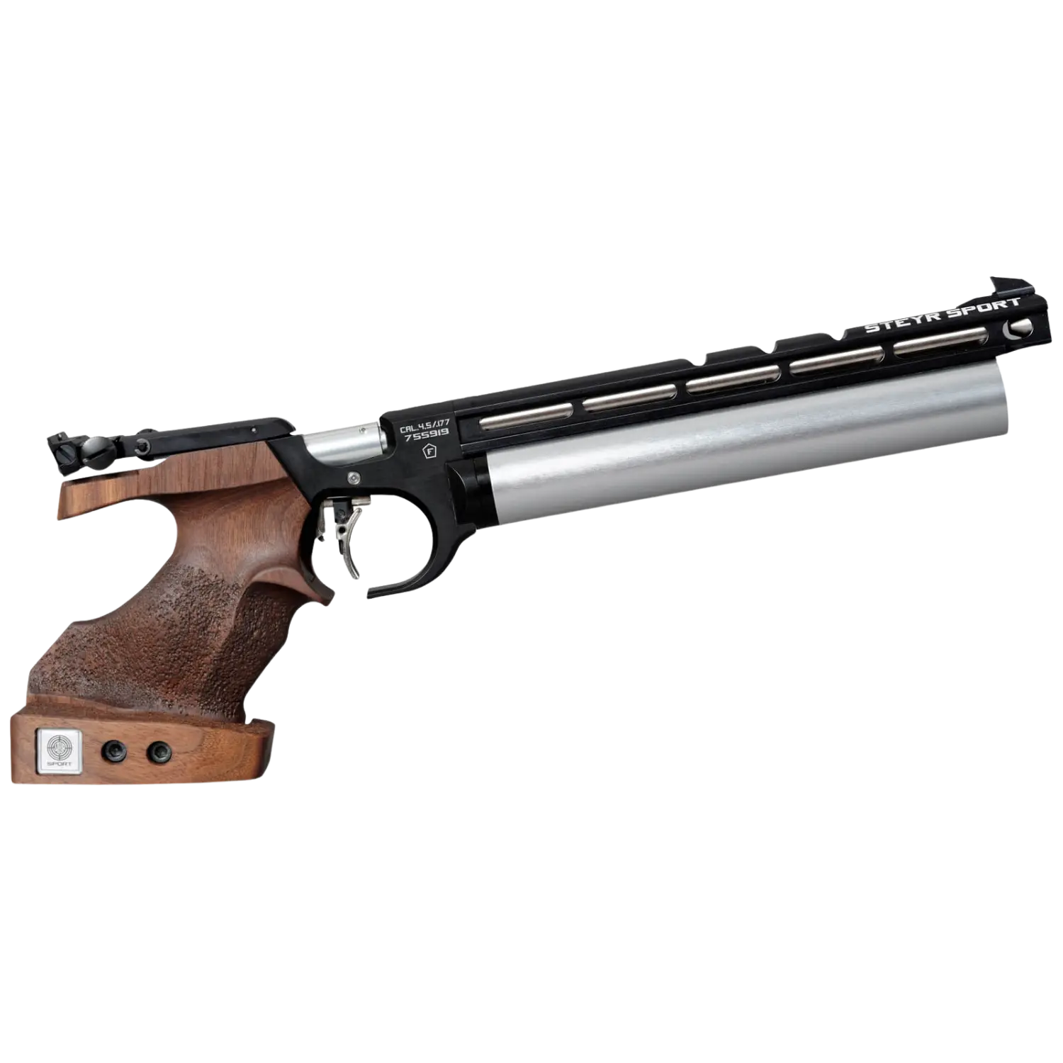 Steyr EVO 10 Schwarz Matchpistole 4,5mm Diabolo