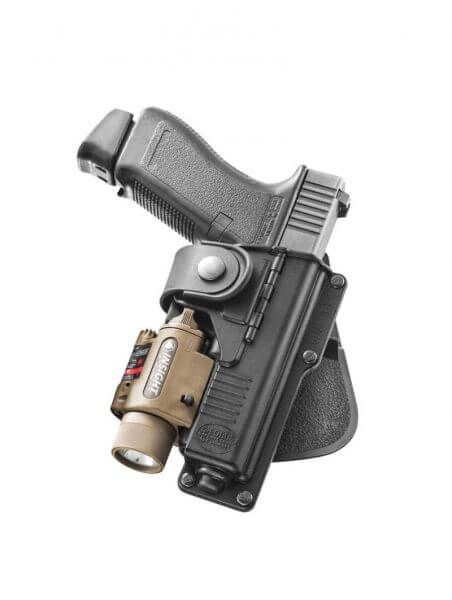 Tactical Fobus Holster für Glock 19 & Glock 32 inkl. Scharnierband