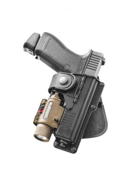RBT17 Tactical Fobus Holster für Glock 19 & Glock 32 inkl. Scharnierband