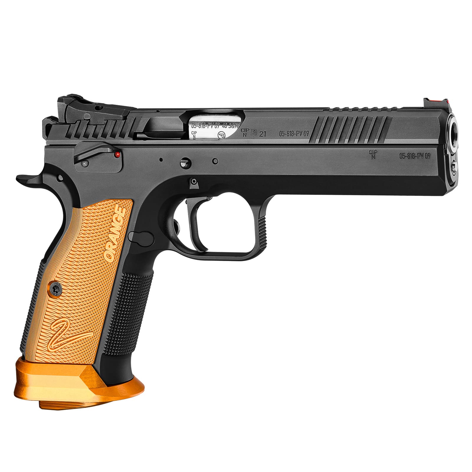 24082_2022_B-min CZ 75 Tactical Sport 2 ORANGE Kaliber 9mm Luger