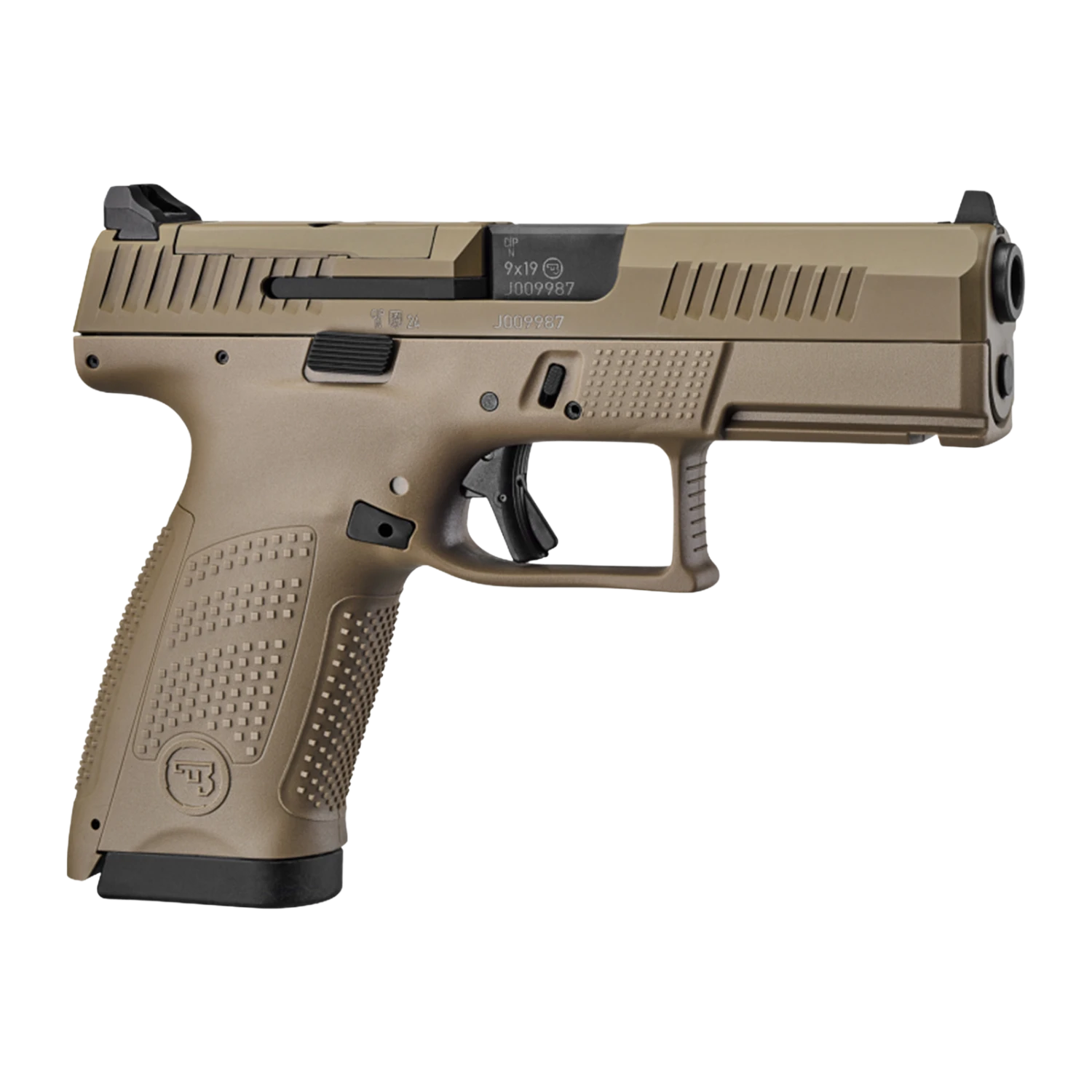 CZ P-10 C OR Pistole Kaliber 9mm Luger FDE-Ceracote