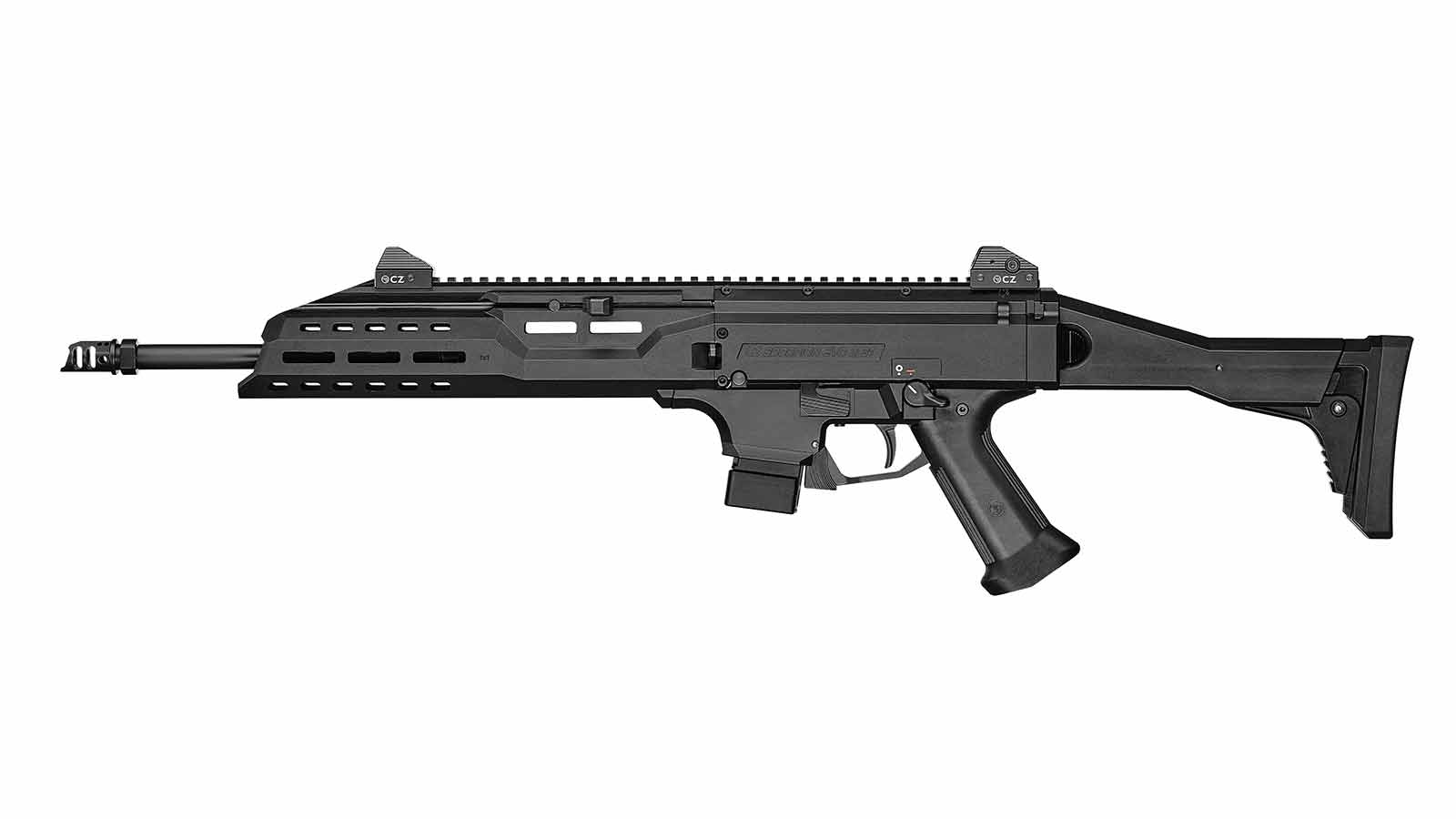CZ Scorpion EVO3 S1 Carbine Kaliber 9mm Luger 10 Schuss + Kompensator CZ Scorpion EVO3 S1 Carbine Kaliber 9mm Luger 10 Schuss + Kompensator