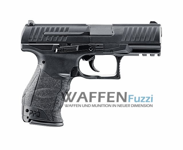 Walther PPQ CO2 Pistole 4,5 mm Diabolo, brüniert