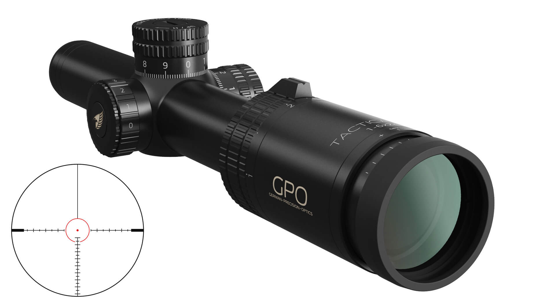 GPO Tac™ Mil-Spec FFP 1-6x24i HSi